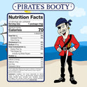 Pirate's Booty Aged White Cheddar Cheese Puffs, Gluten-Free, Kids Snacks, 0.5oz (24ct)