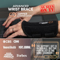 Copper Compression Advanced Wrist Brace - Copper Infused Adjustable Orthopedic Support