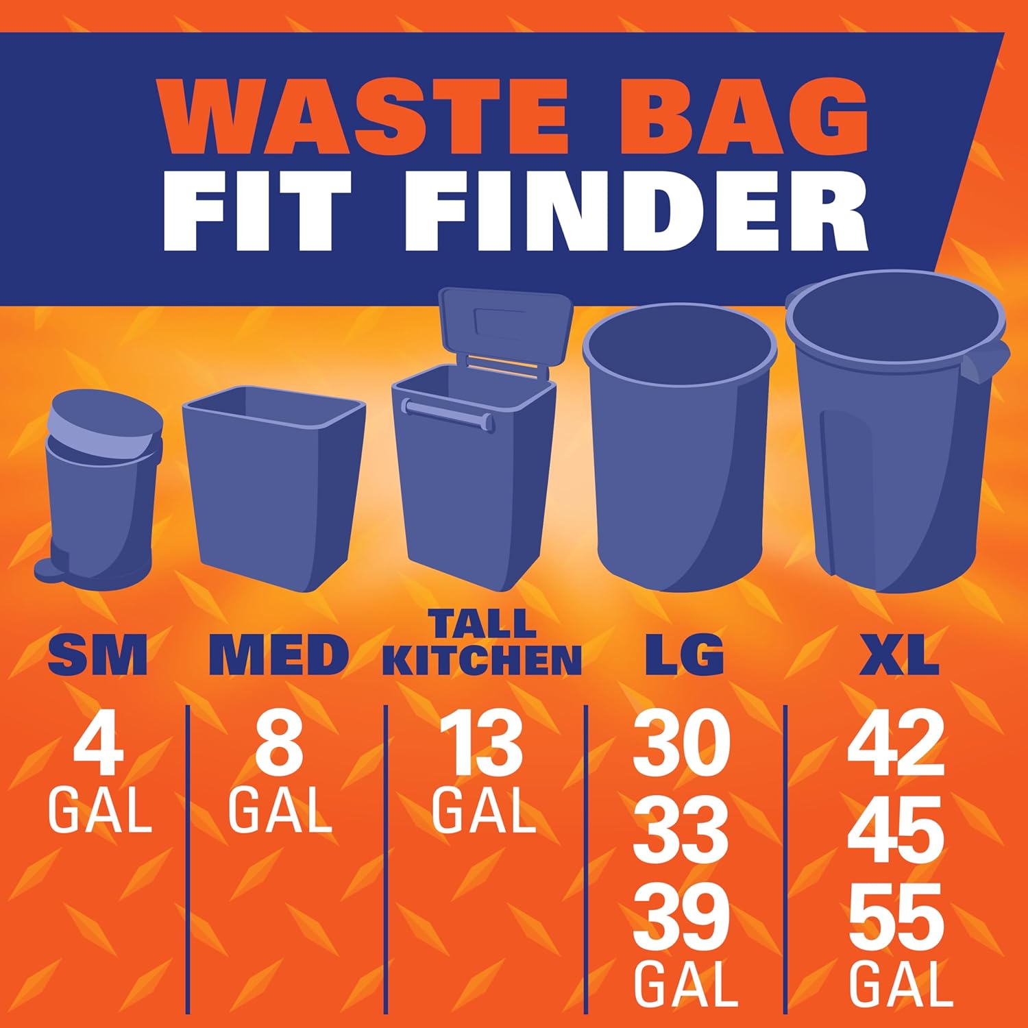 Hefty Strong 13 Gallon Trash Bags, Tall Kitchen Bags, UnscentedLarge Bags with Drawstrings, Durable Closure, Resists Leaks, Punctures, and Tears, White, Unscented, 90 Bags