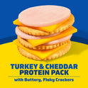 Lunchables Turkey & Cheddar Protein Pack, 3.2 oz Pack