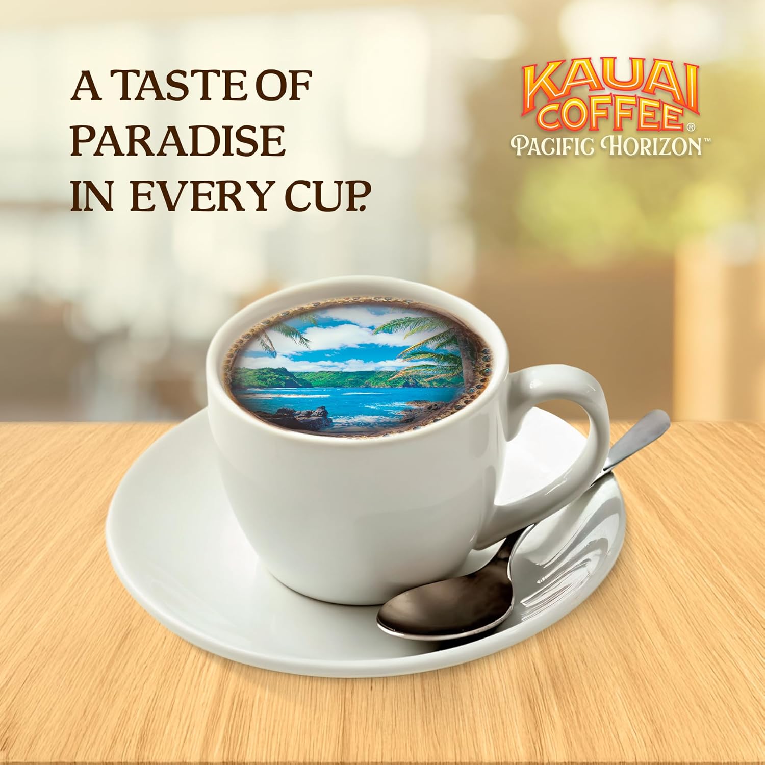 Kauai Coffee K-Cup Pods for Keurig Brewers – Arabica Coffee, 10% Hawaiian – Medium Roast, Vanilla Beans with Toasted Macabamia Nuts – Vanilla Macadamia Nut, 1 Pack of 22 Single Serve K-Cups