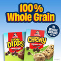 Quaker Chewy Granola Bars, Chewy & Dipps Variety Pack, (58 Bars), Whole Grains, No Artificial Flavors, No Added Colors