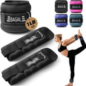 BAGAIL Ankle Wrist Weights for Women & Men, 1-10 LBS Adjustable Leg Arm Weights