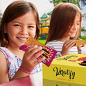 Veratify - Healthy Mixed Snack Box & Snacks Gift Variety Basket - Perfect for Men, Women, Adults, Office, School, College, Work - Variety Assortment Gift Basket - (Gift Care Package 66 Count)