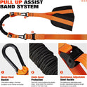 HPYGN Two Feet Pull Up Assistance Bands, Heavy Duty Resistance Bands