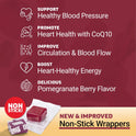 Force Factor Total Beets Heart Health Chews with Beetroot Powder, CoQ10, and B Vitamins