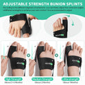 Healrecux Bunion Corrector for Women and Men, 1 Pair, Big Toe Straightener