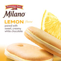 Pepperidge Farm Milano White Chocolate Lemon Flavored Cookies, 7 Oz Bag