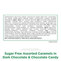 RUSSELL STOVER Sugar Free Assorted Caramels in Chocolate Candy, 15.3 oz. bag