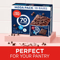 Fiber One 70 Calorie Brownies, Chocolate Fudge Snack Bars, Mega Pack, 18 Ct, 16 oz