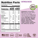 Lenny & Larry's Complete Protein Cookie, [Oatmeal Raisin], Chewy Soft Baked, 16g Plant Protein, Vegan, Non-GMO, High Fiber, [4 Ounce] Cookie (Pack of 12)