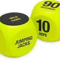 SPRI 6-Sided Exercise Dice - Workout Fitness Game for Classes