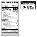 Atkins Caramel Chocolate Nut Roll Snack Bar, Protein Snack , 7g Protein, 2g Sugar, High Fiber Snack, 16 Count