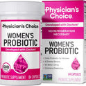 Physician's CHOICE Probiotics for Women - PH Balance, Digestive, UT, & Feminine Health - 50 Billion CFU - 6 Unique Strains for Her - Organic Prebiotics, Cranberry Extract+ - Women Probiotic - 30 CT