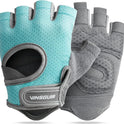 VINSGUIR Workout Gloves for Women & Men, Breathable, Grip Pads
