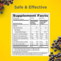 Zarbee’s Elderberry Gummies for Kids, Immune Support Supplement with Vitamins A, C, D3, E, & Zinc, Gluten & Gelatin Free, No Artificial Flavors, Natural Berry Flavor, Ages 2+, 42 ct