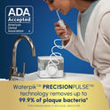 Waterpik ION Professional Water Flosser, Rechargeable, 10 Settings, 7 Tips, ADA Accepted
