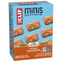 CLIF BAR Minis - Crunchy Peanut Butter - Made with Organic Oats - 5g Protein - Non-GMO - Plant Based - Snack-Size Energy Bars - 0.99 oz. (20 Pack)