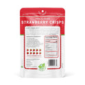Nature’s Turn Freeze-Dried Strawberry Crisps – Healthy, Gluten-Free, Crispy & Delicious, Plant-Based Snack, Ideal for Cereal, Smoothies, School Lunches, & On-the-Go, Bags of 6 (0.53 oz Each)