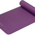 Gaiam 10mm Yoga Mat with Carrying Strap for Home & Gym Workouts