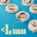Legendary Foods Cinnamon Roll 22g Protein Bars – Gluten-Free, Low Carb Meal Option – Sweet Zero Sugar Snack, Keto-Friendly – 10-Pack High Protein Pre- or Post-Workout Nutrition Bars