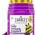 Zarbee’s Elderberry Gummies for Kids, Immune Support Supplement with Vitamins A, C, D3, E, & Zinc, Gluten & Gelatin Free, No Artificial Flavors, Natural Berry Flavor, Ages 2+, 42 ct