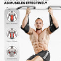 DMoose Fitness Hanging Ab Straps - Soft Padded Straps for Core Workouts