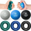FitBeast Grip Strength Trainer - 6-Piece Hand Therapy Set for Strength, Recovery & Stress Relief