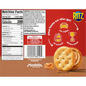 RITZ Peanut Butter Sandwich Crackers, Lunch Snacks, 48 Snack Packs (6 Boxes, 6 Crackers Per Pack)