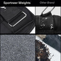 Sportneer Adjustable Ankle Weights 7 lbs - Strength Training for Yoga, Walking, Running