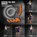 Resistance Bands with Handles, 175lb Exercise Bands for Fitness