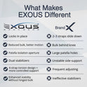 EXOUS BODYGEAR Knee Brace For Arthritis Acl, Mcl Pain