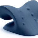 RESTCLOUD Neck and Shoulder Relaxer, Cervical Traction Device for TMJ Pain Relief, Dark Blue
