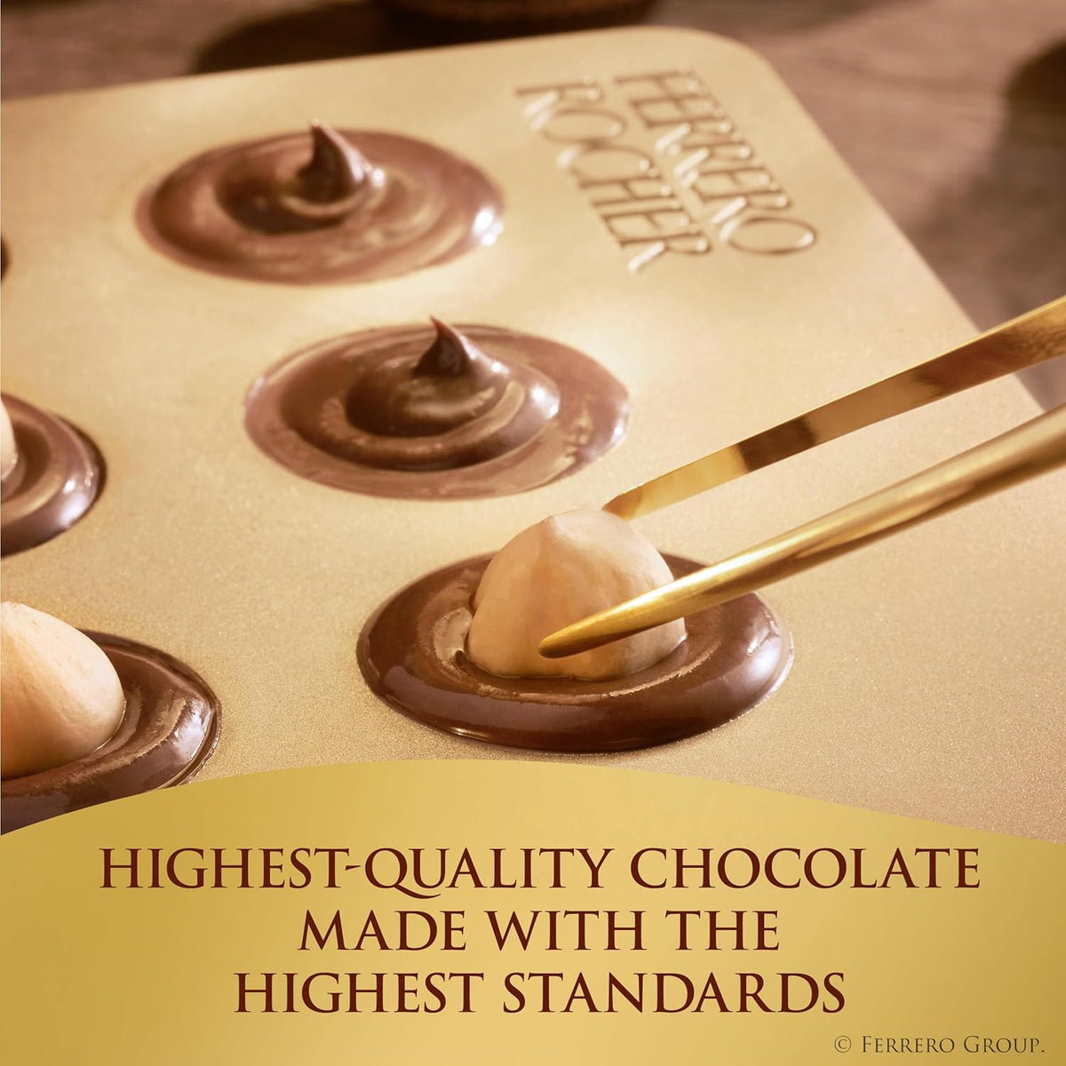 Ferrero Collection, 12 Count, Premium Gourmet Assorted Hazelnut Milk Chocolate, Dark Chocolate and Coconut, 4.6 oz