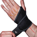 HiRui Wrist Compression Strap and Wrist Brace Sport Wrist Support Black