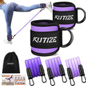 KUTIZE Adjustable Ankle Resistance Bands for Full-Body Workouts