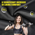 HOZMOZ Ventilated Workout Gloves w/ Full Palm Protection