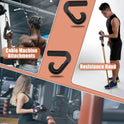 Neutral Grip Handles for Pull Up, Deadlift, Resistance Bands Home Gym Fitness