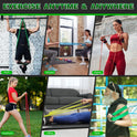 Resistance Bands Set for Working Out, Pull Up Assist, Exercise Bands for Women and Men