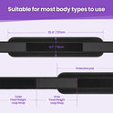 Balency Hip Thrust Belt, Dumbbell and Kettlebell Compatible, Slip-Resistant Padding for Gym or Home Workouts