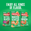 Emerald Nuts Mixed Nuts Variety Pack 18ct (1-Pack) , 100-Calorie Individual Packs , Features Dry Roasted Almonds, Natural Almonds & Walnuts, and Roasted & Salted Cashews