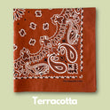 Peacock Crew Premium Soft Cotton Bandanas Paisley 22 x 22 inches