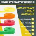 Resistance Bands for Full Body Workout - Durable, Versatile, Portable Home Gym Equipment