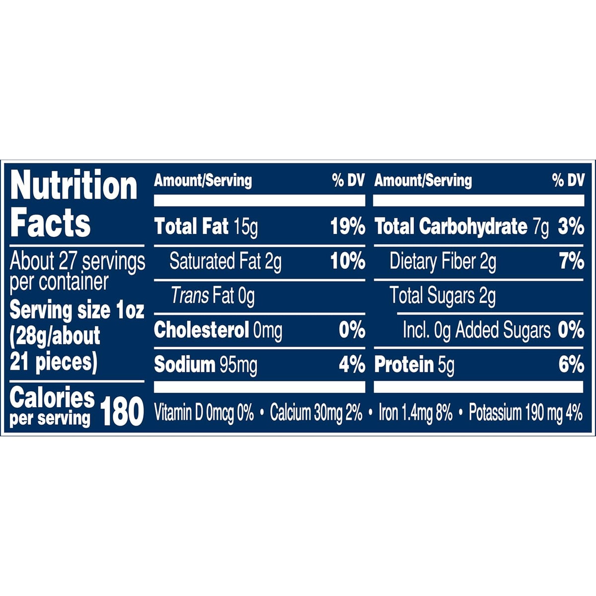 PLANTERS Deluxe Mixed Nuts with Sea Salt, 27 oz Resealable Container - Variety Mixed Nuts Snacks with Cashews, Almonds, Pecans, Pistachios & Hazelnuts - Energy Boost - Kosher