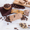 Quest Nutrition Chocolate Chip Dough Cookie Protein Bars, 21g Protein, 1g Sugar, 4g Net Carb, High Fiber, Gluten Free, Keto Friendy, 12 Count