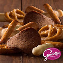 Gardetto's Original Recipe Snack Mix, Crunchy Breadsticks, Pretzels & Roasted Rye Chips, Kosher Snacks Multipack, 10 Single-Serve Bags, Individually Wrapped Party & Family Pack, 17.5 oz Bulk Box