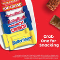 Butterfinger, CRUNCH, Baby Ruth, 100 Grand Fun Size Assorted Candy Bars, Great for Sharing, Bulk 60 Count Pack, 37.2 oz