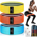 Renoj 3-Set Resistance Bands for Pilates, Yoga, Home Gym