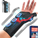 FEATOL Carpal Tunnel Wrist Brace Night Support for De Quervains Tenosynovitis and Tendonitis