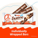 Kinder Bueno Milk Chocolate Bars with Hazelnut Cream, Bulk 20 Pack, Chocolate Candy Bars for Game Day, Football Party Supplies, Snacks for Adults, 4 Per Pack